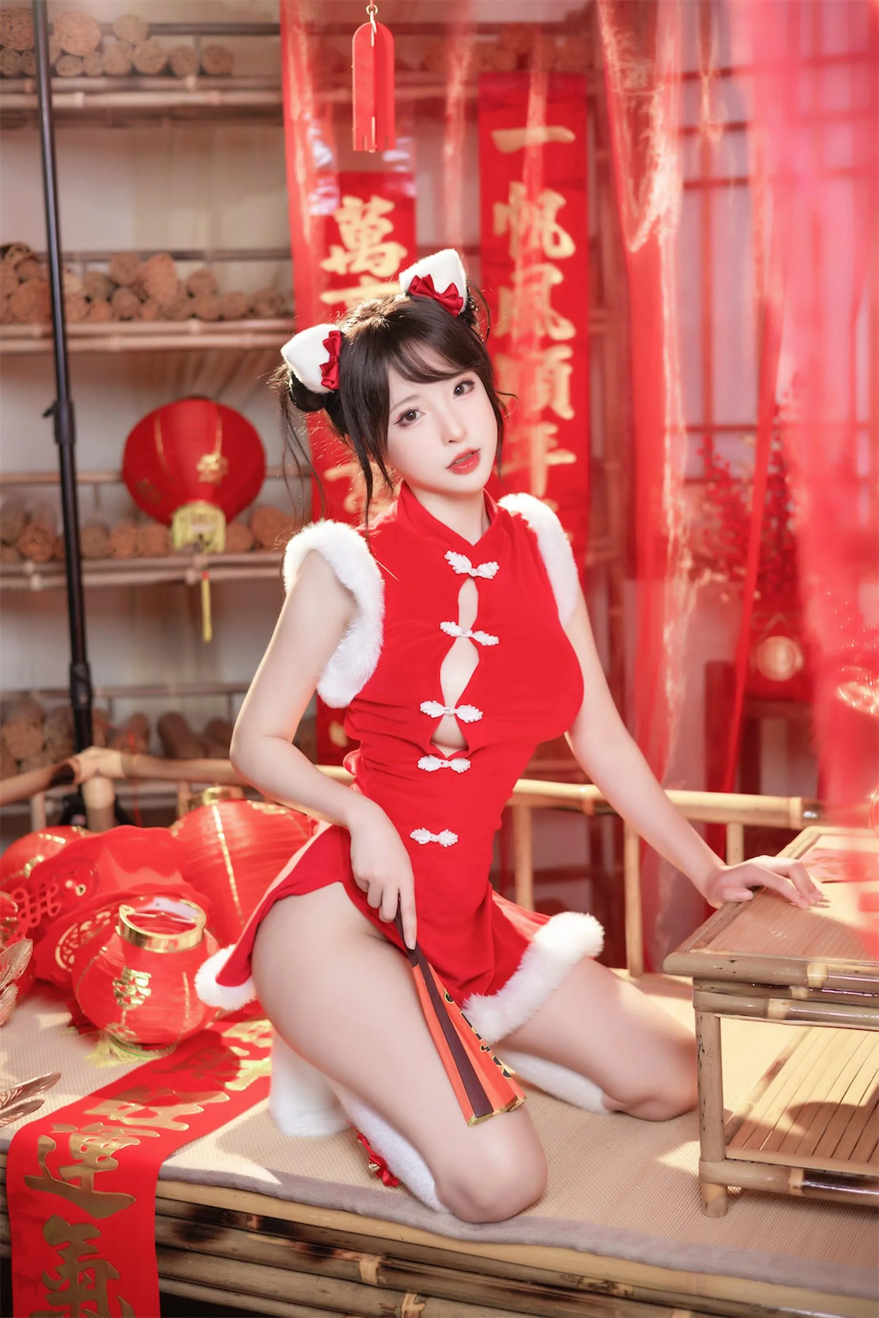 清水由乃 – NO.45 2023新年旗袍 [77P]插图3